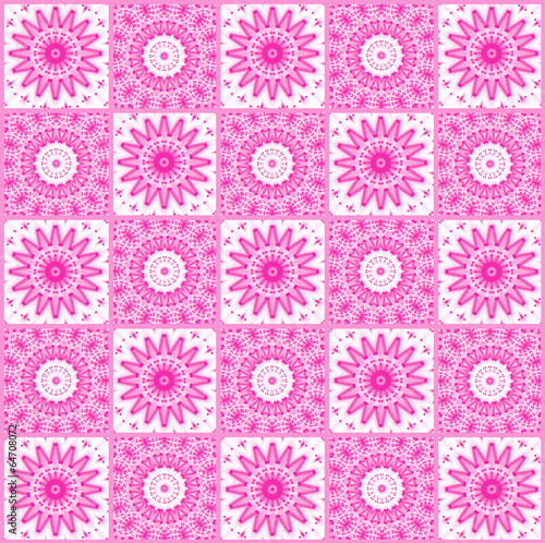 Background with abstract pink pattern