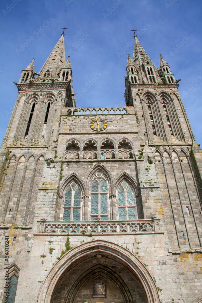 La cathédrale Paul-Aurélien de saint Pol de Léon en Bretagne La cathédrale Paul-Aurélien de saint Pol de Léon en Bretagne
