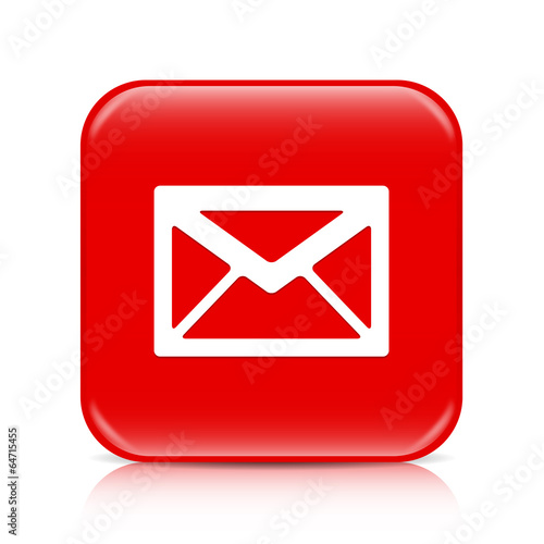 Red envelope button, icon