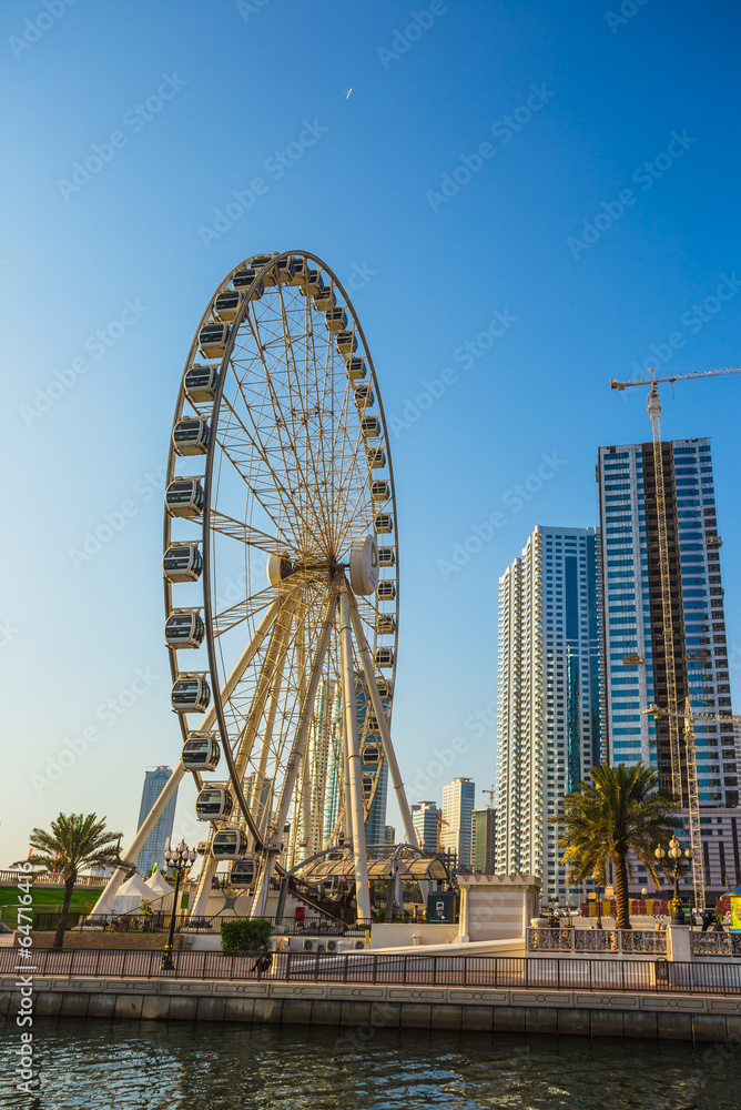 Fototapeta premium Sharjah - third largest and most populous city in UAE