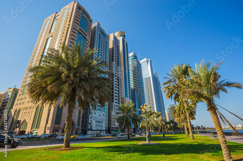 Sharjah - third largest and most populous city in UAE © Oleg Zhukov