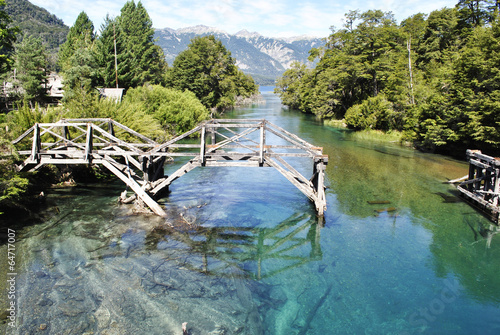 Puente Viejo, Camino Los Siete Lagos, San Martín de los Andes