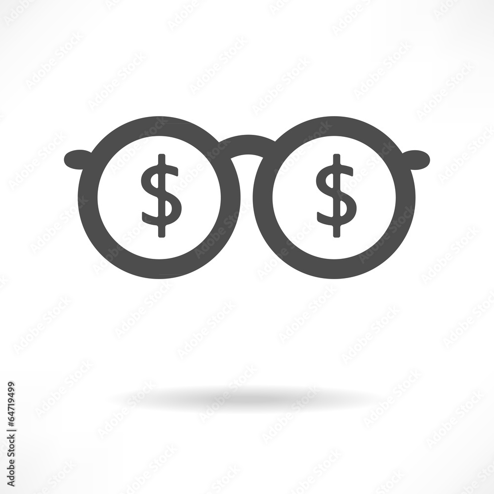 Obraz premium Eyeglasses Sign vector