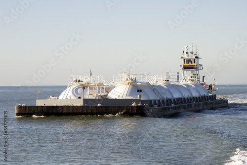 Oil and Gas Tanker Barge