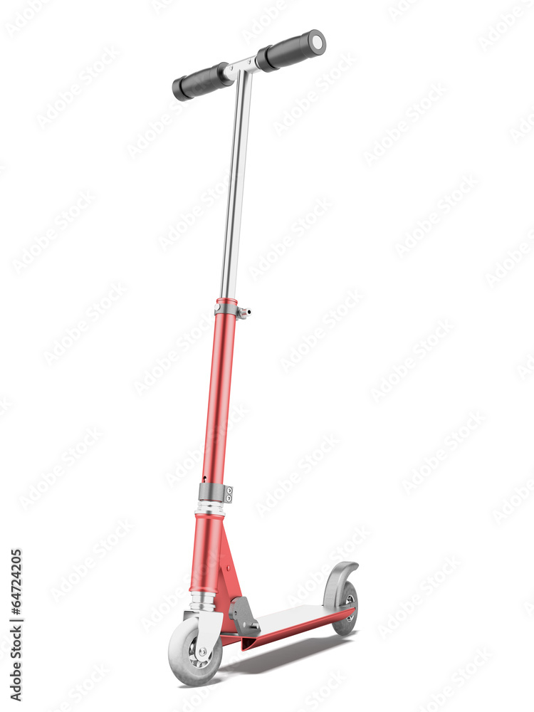 Red scooter Red scooter