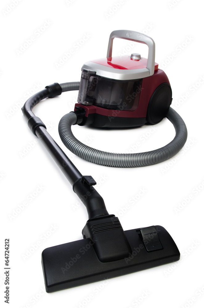 Vacuum cleaner isolated on the white background Vacuum cleaner isolated on the white background