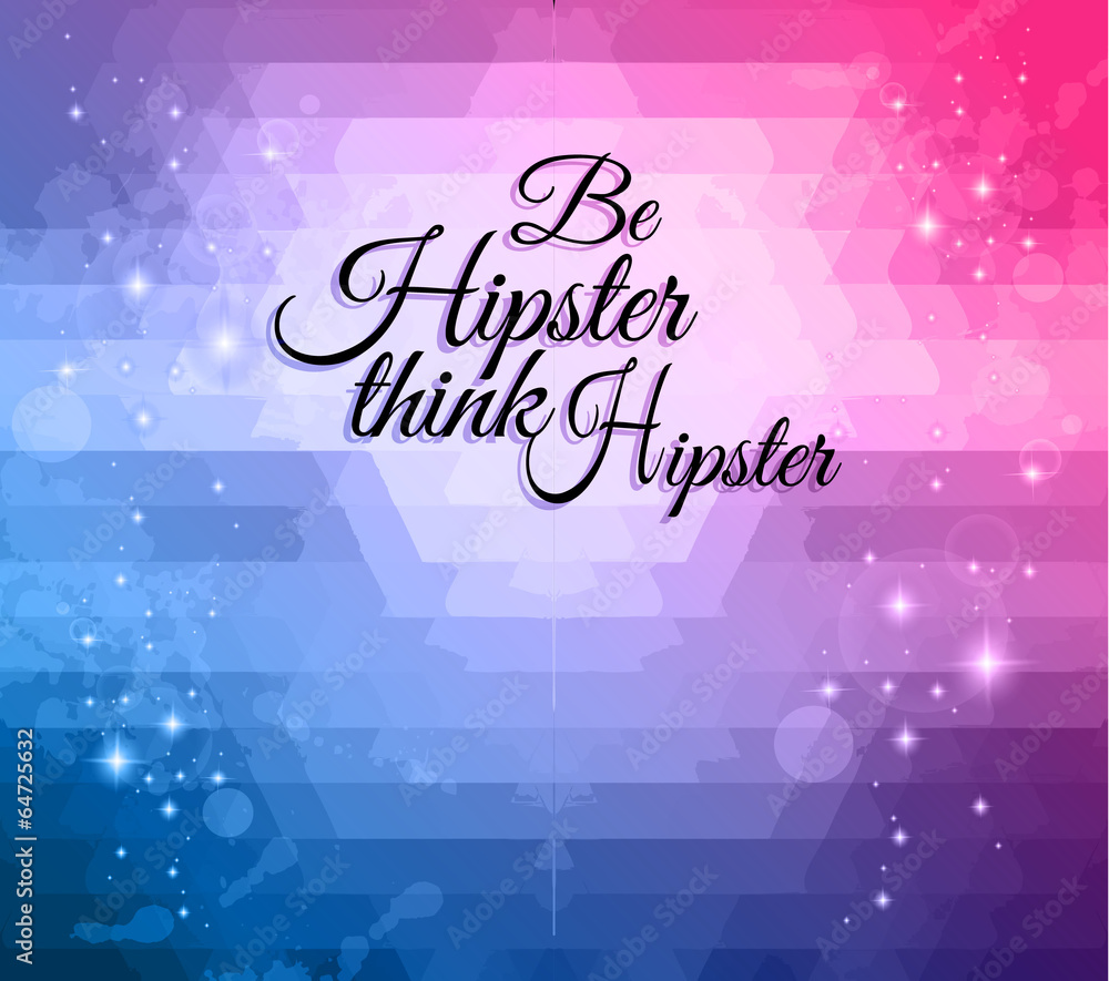 Hipster background to use for Flyers - obrazy, fototapety, plakaty 