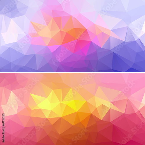 Polygon Paper Backgrounds 01