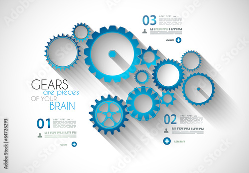Infographic Modern Style Concept background