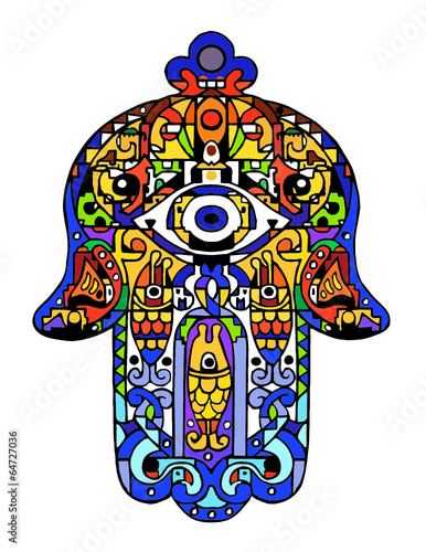 Jewish sacred amulet – hamsa