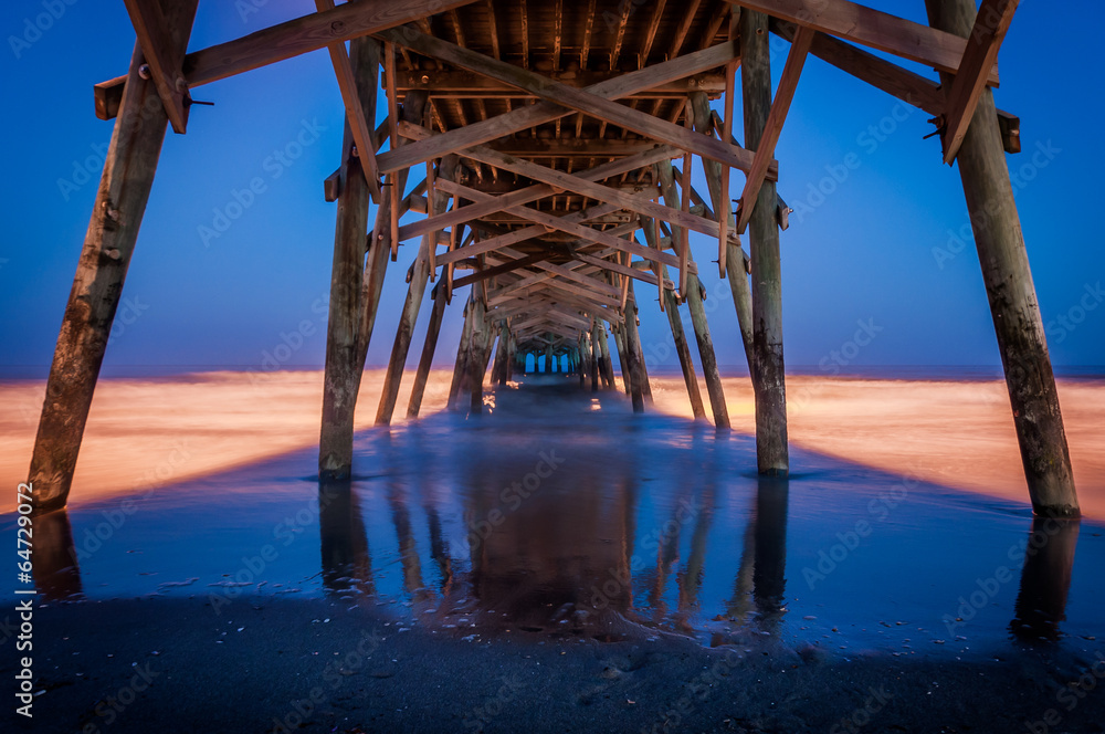 Fototapeta premium Pod molo