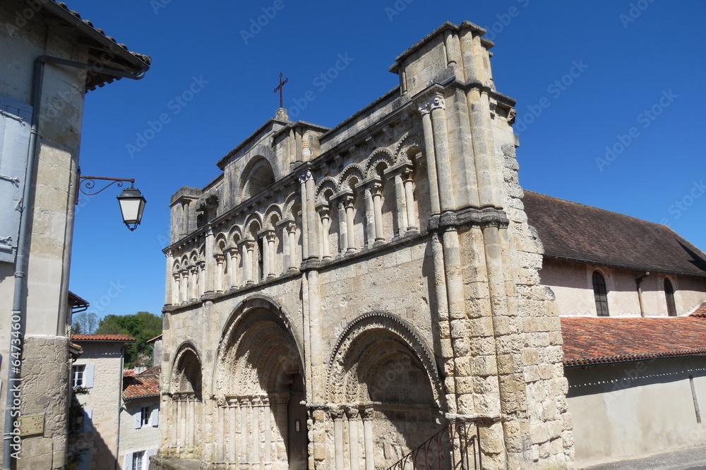 Charente - Aubeterre sur Dronne - Eglise Saint-Jacques