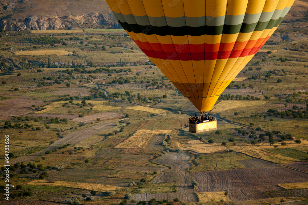 Obraz premium Hot Air Balloons Over Cappadocia, Turkey