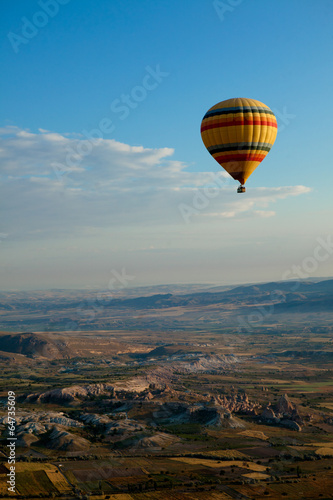 Hot Air Balloons Over Cappadocia, Turkey © EvanTravels