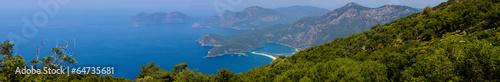 Panoramic View of Oludeniz and the Blue Lagoon