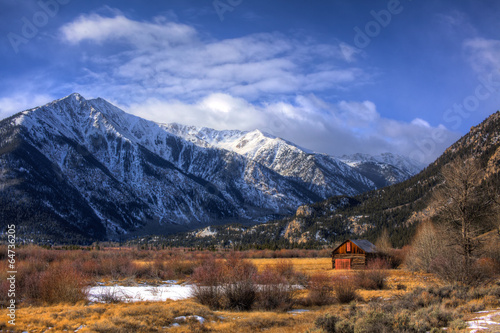 Wooden House In Mountain Valley - Twin Lakes, Colorado, USA