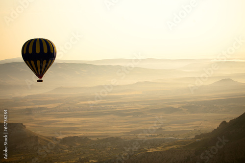 Hot Air Balloons Over Cappadocia, Turkey © EvanTravels