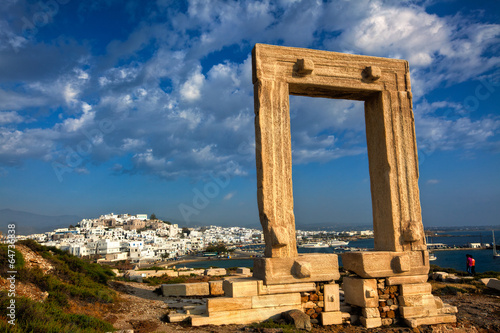 Obraz na płótnie Portara - Naxos, Greece