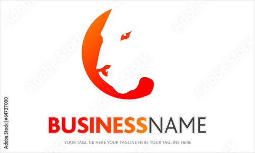 logo testa di leone, puma