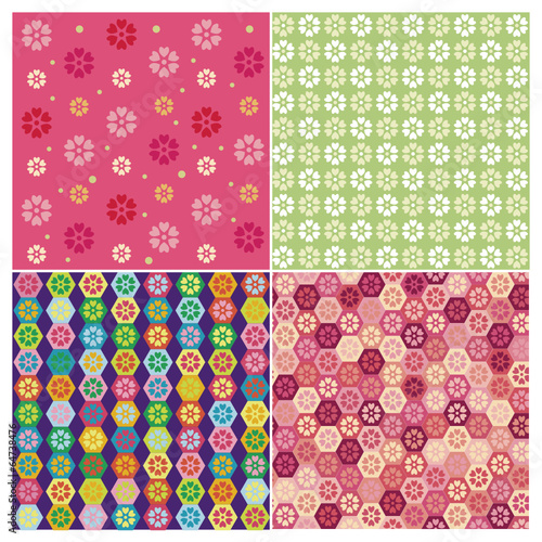 seamless flower texture design