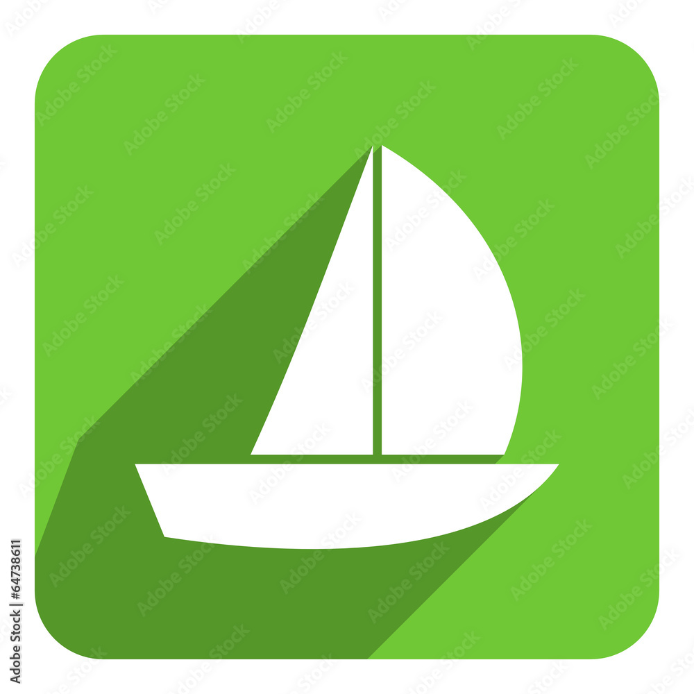 sail flat icon sail flat icon