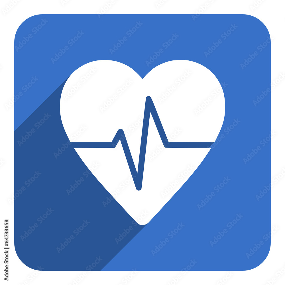 heart pulse flat icon heart pulse flat icon