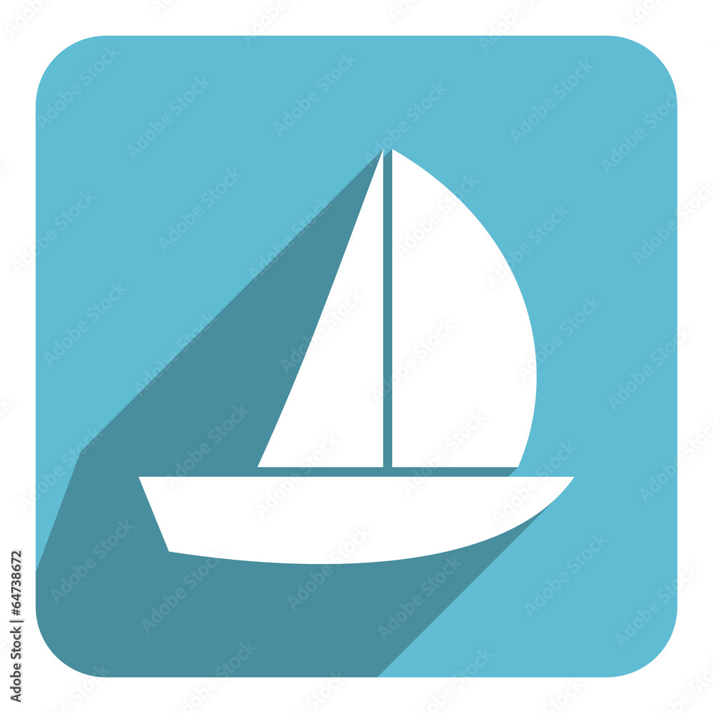 sail flat icon