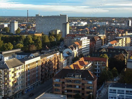 vue aerienne aalborg danemark photo