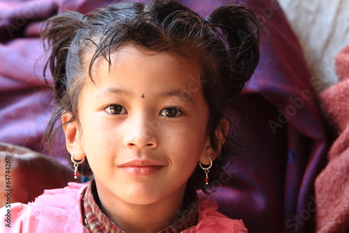 Mädchen aus Nepal