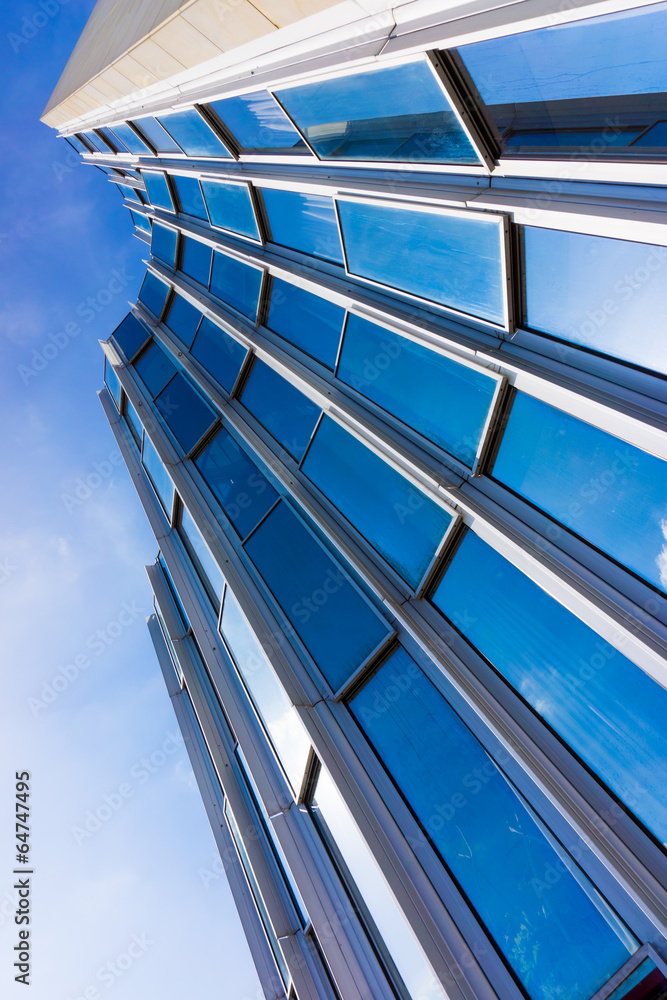Naklejka premium Abstract building