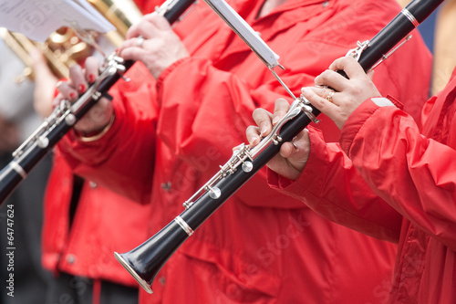 Les deux clarinettistes photo