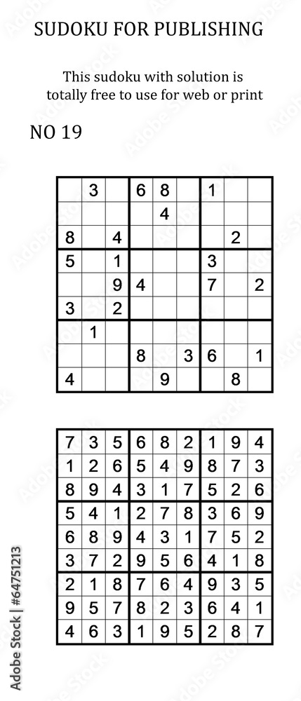 SUDOKU