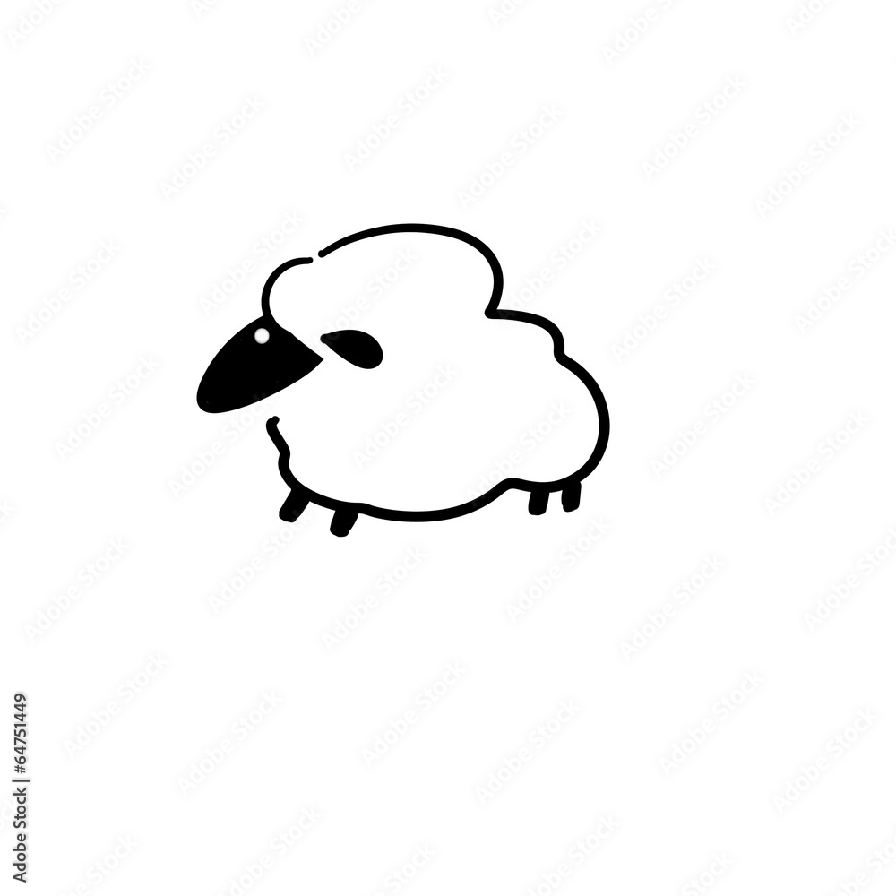 Simple sheep Simple sheep