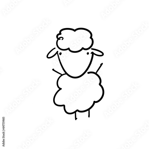 Funny sheep