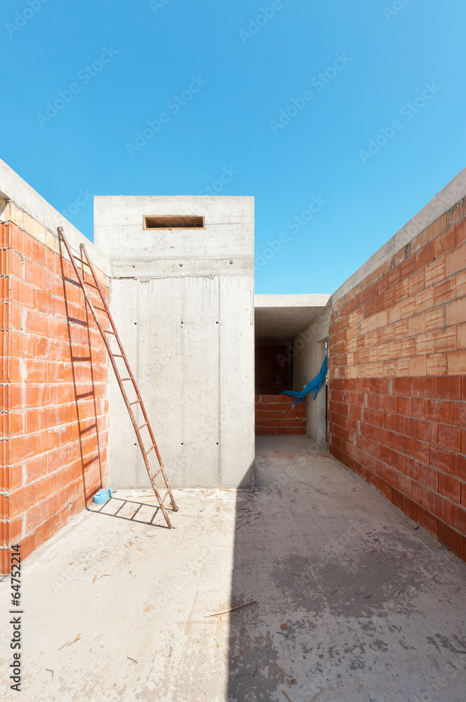 Building, construction site Building, construction site