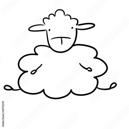 Funny sheep