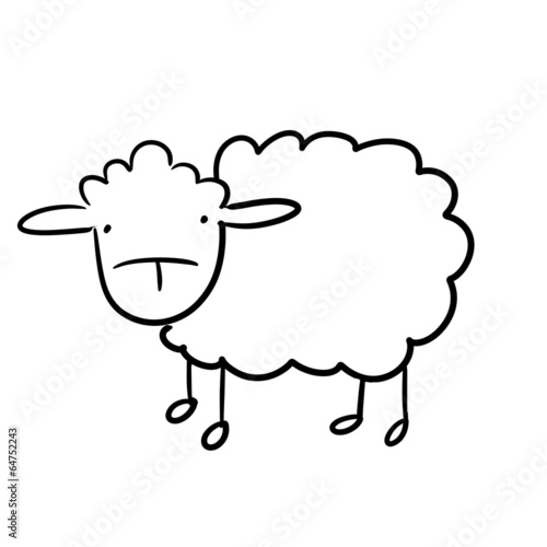 Funny sheep