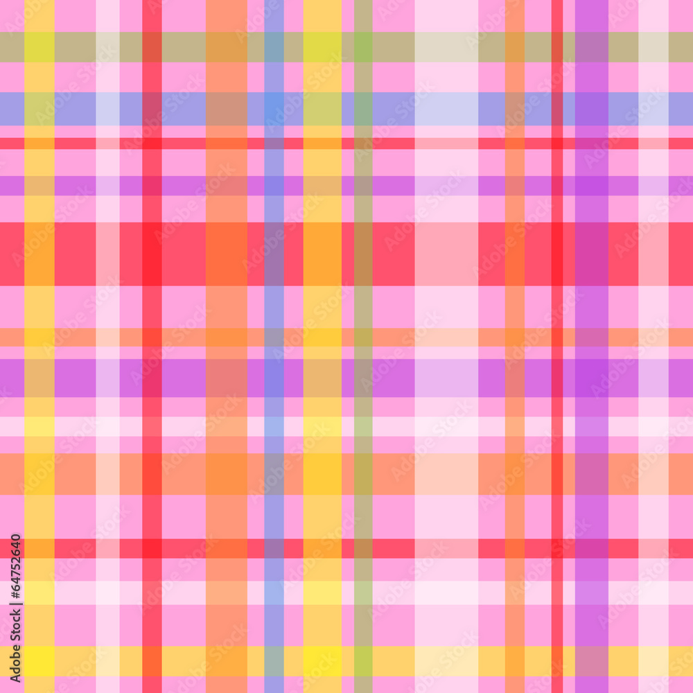 Seamless plaid pattern-pink Seamless plaid pattern-pink