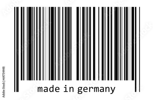 Bar code - made in germany