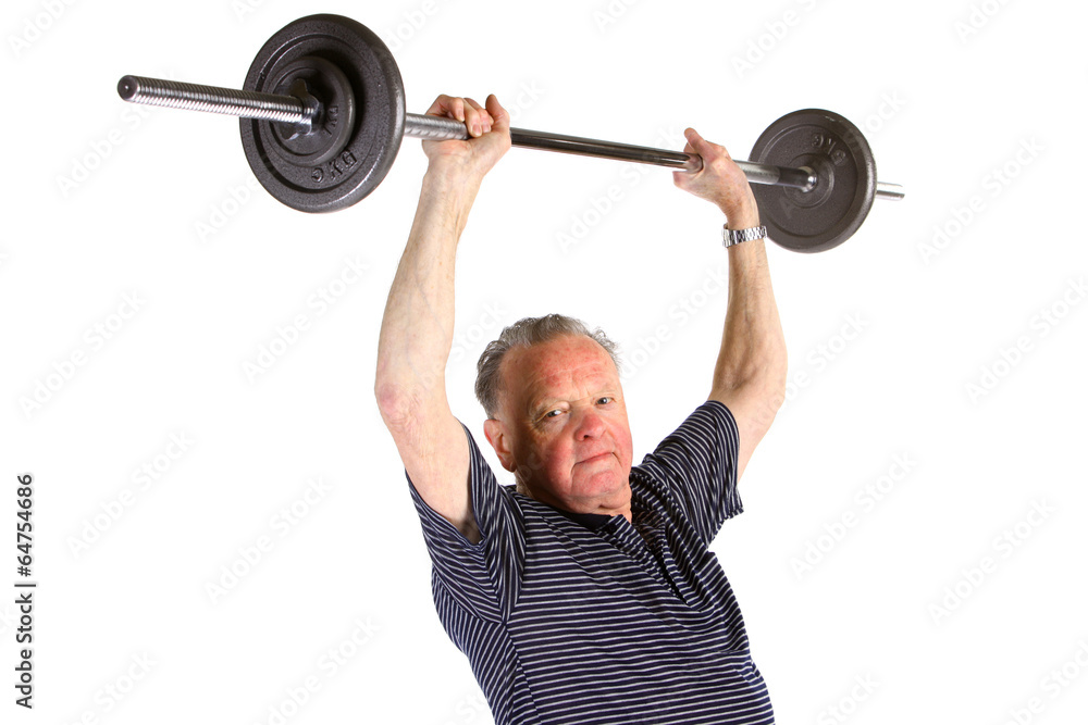 Active senior man Active senior man