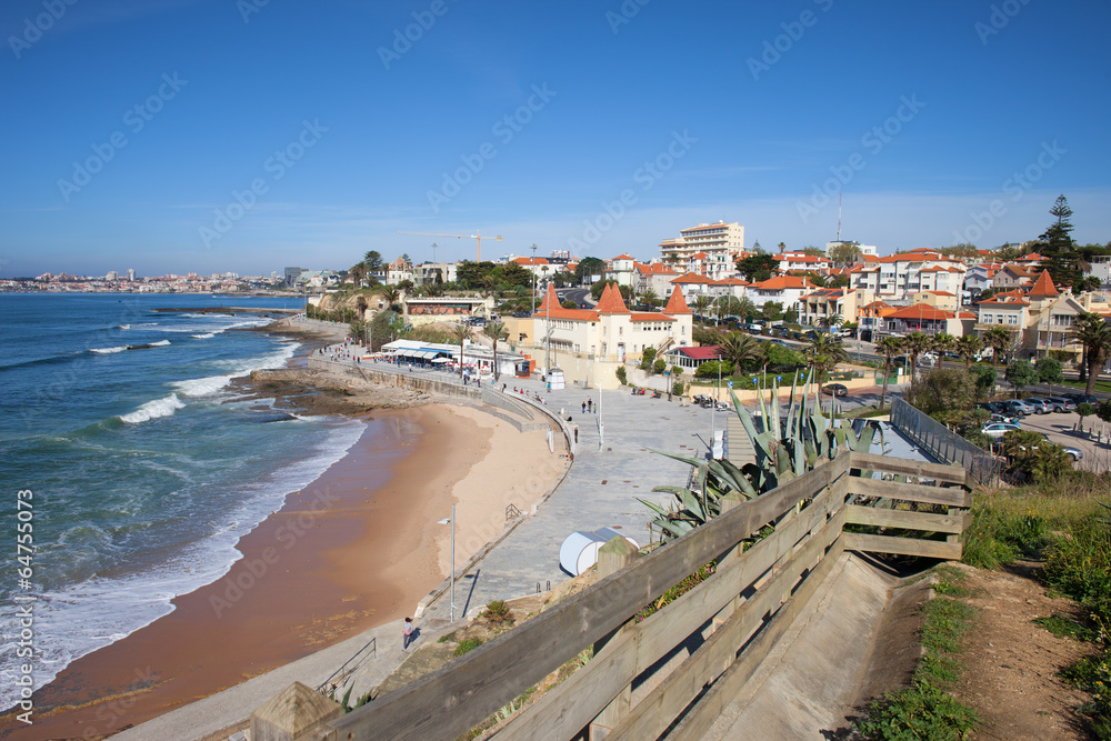 Estoril Beach in Portugal