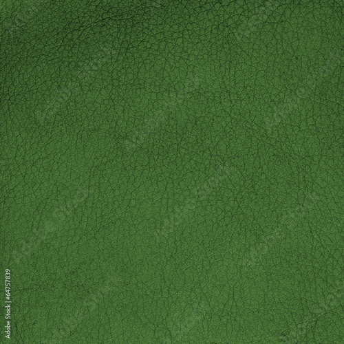 Green leather