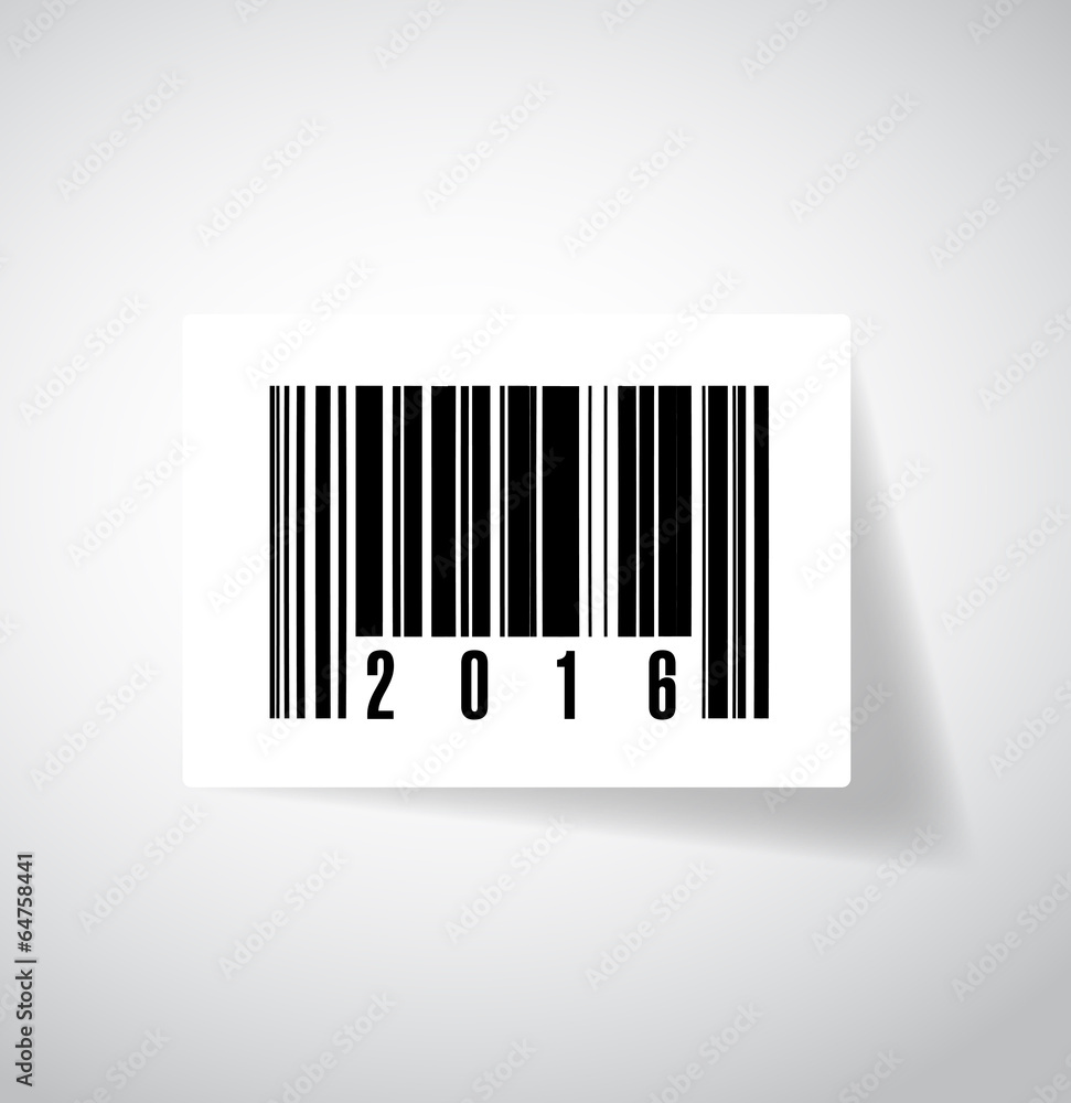 2016 barcode upc illustration design 2016 barcode upc illustration design