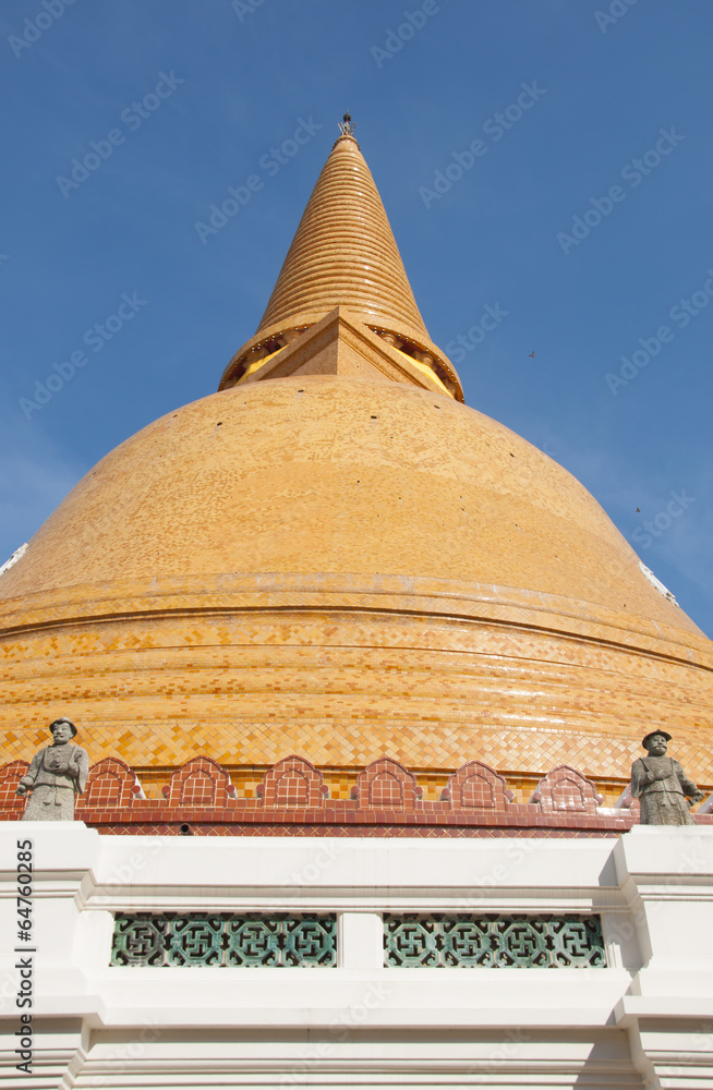 Phra Prathom Chedi, the greatest pagoda, Thailand.