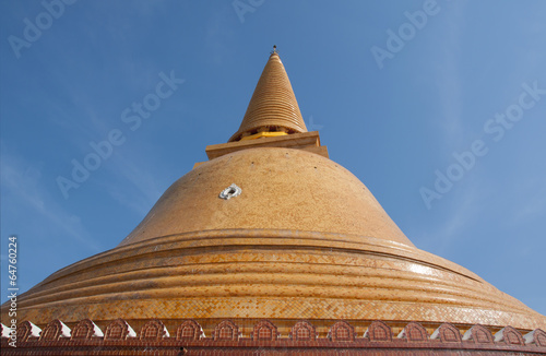 Phra Prathom Chedi  the greatest pagoda  Thailand.