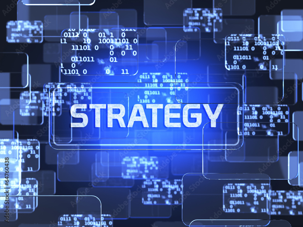 Strategy concept Strategy concept