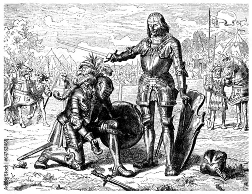 Chivalry : Joust Winner & Loser - begining 16th century