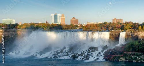 Waterfall, Horseshoe Falls, Niagara River, Niagara Falls, Ontari