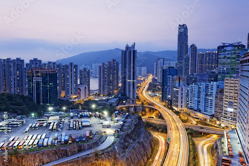 traffic in Hong Kong