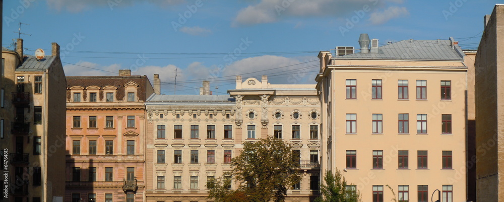 Multistage dwelling houses (Riga, Latvia)